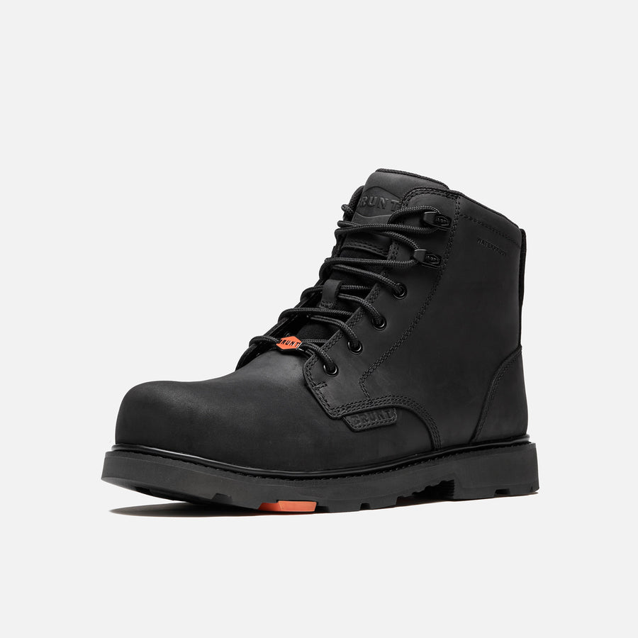 The All-Black Sullivan Waterproof (Soft Toe)